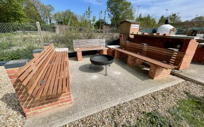 New Fire Pit Area Opens